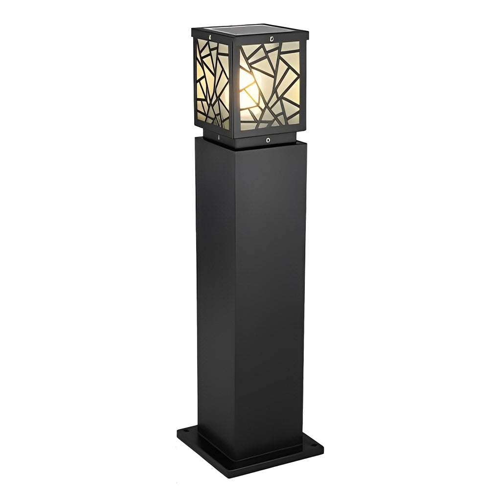 Modern Solar LED Outdoor Bollard Path Lights