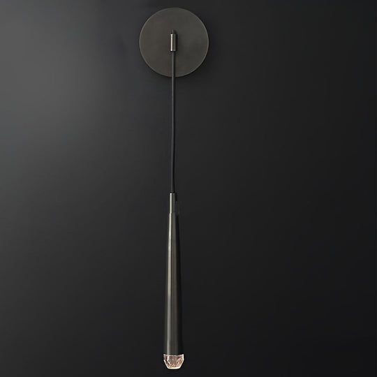 Creative Strip Crystal LED Wall Sconce – Nordic Modern Accent Light