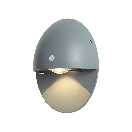 Oval USB Rechargeable Motion Sensor Magnetic Wall Lamp