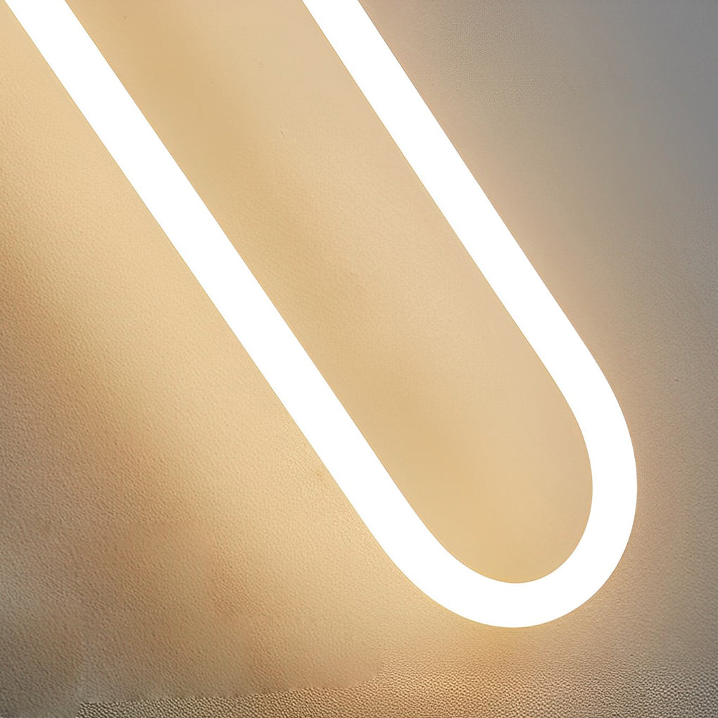 Round Rectangular Three Step Dimming LED Copper Wall Lamp