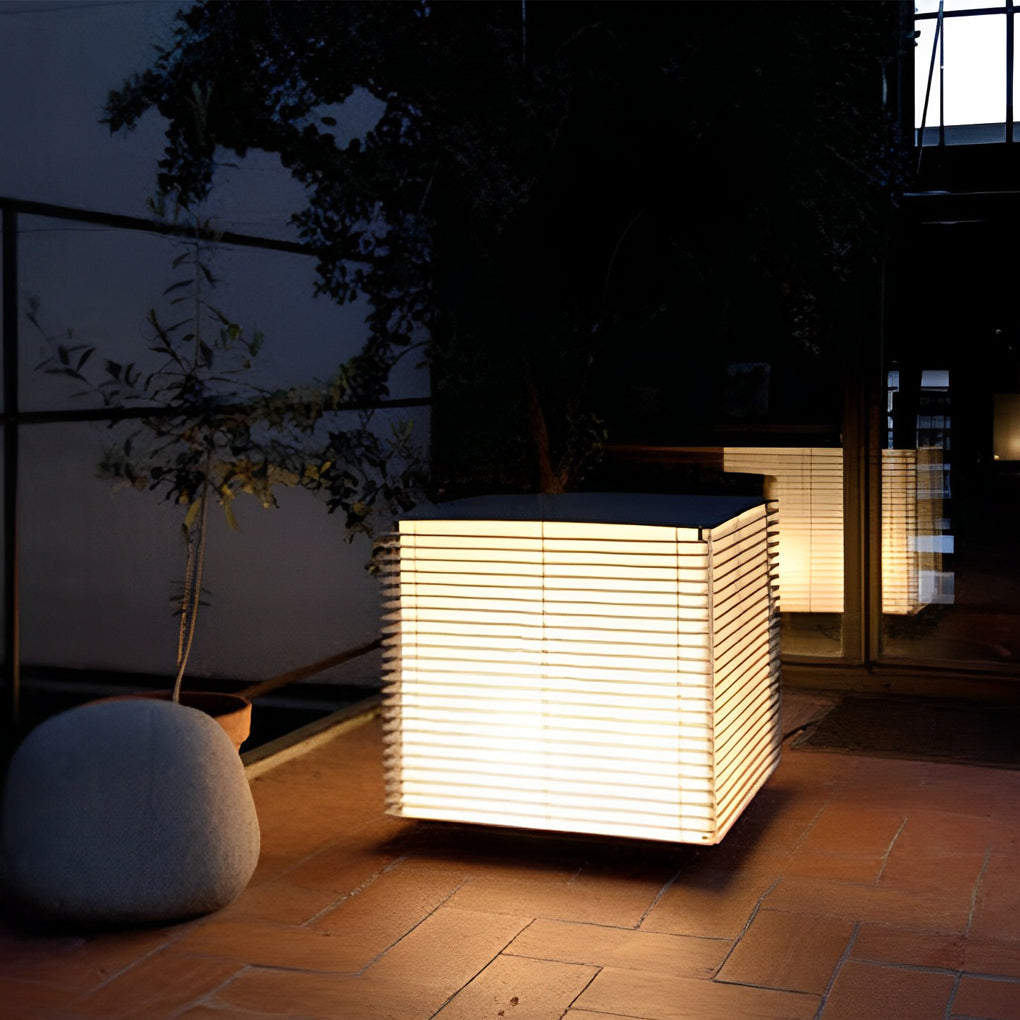Square Grids Waterproof LED Outdoor Lawn Lamp
