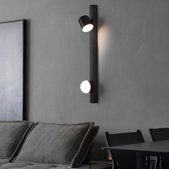 Adjustable Minimalist Electroplated LED Wall Lamp
