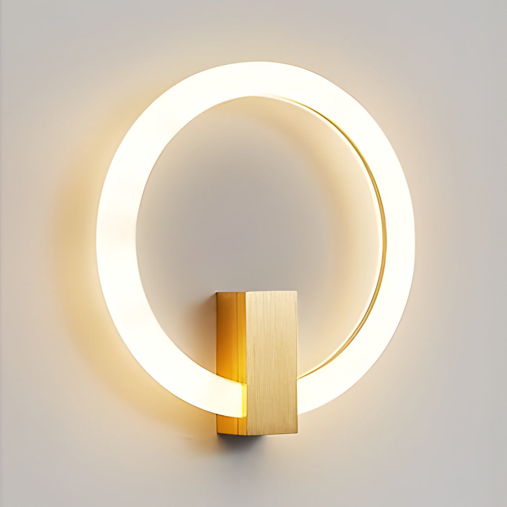 Circle Dimmable LED Modern Wall Sconce