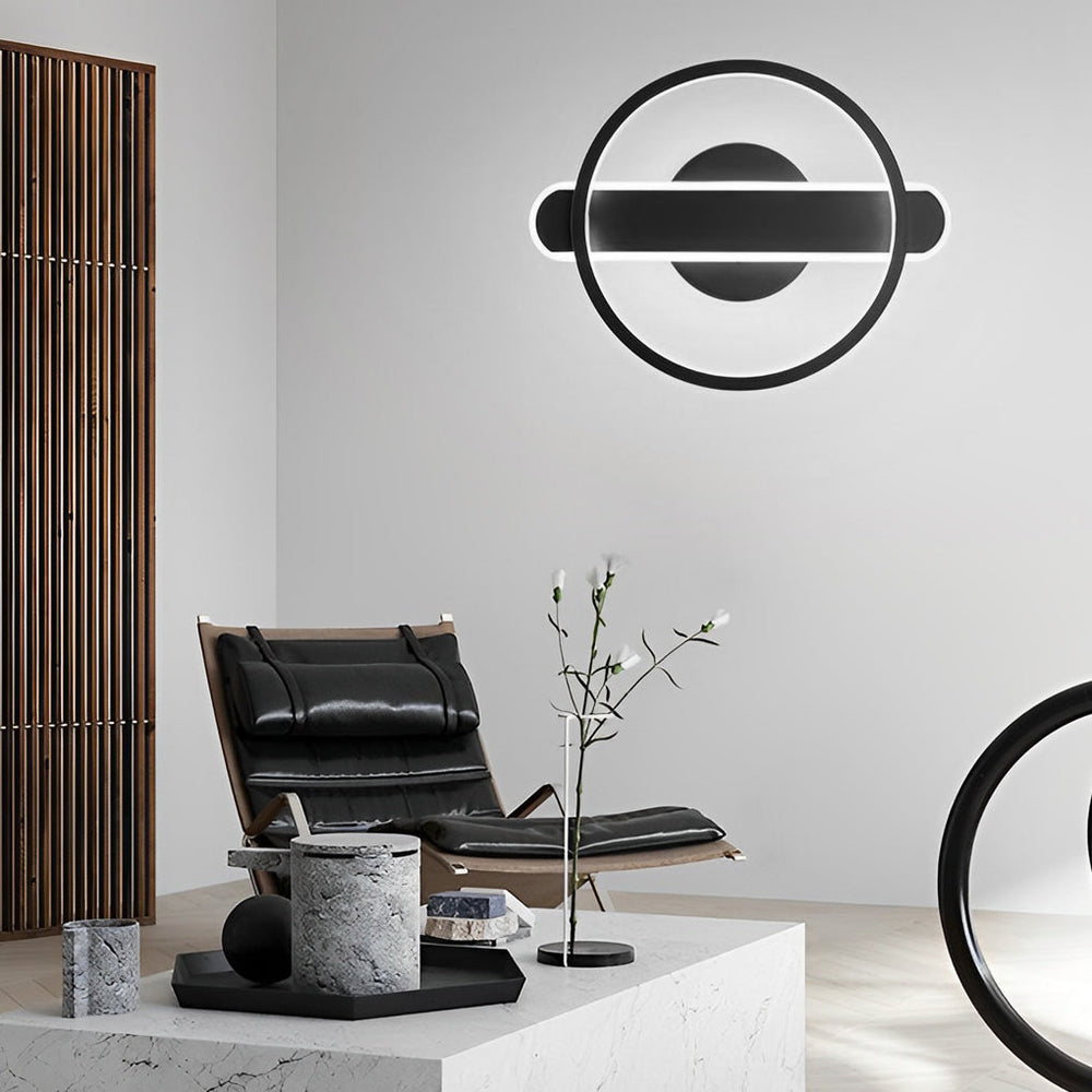 Circular Strip Modern Minimalist LED Wall Lamp
