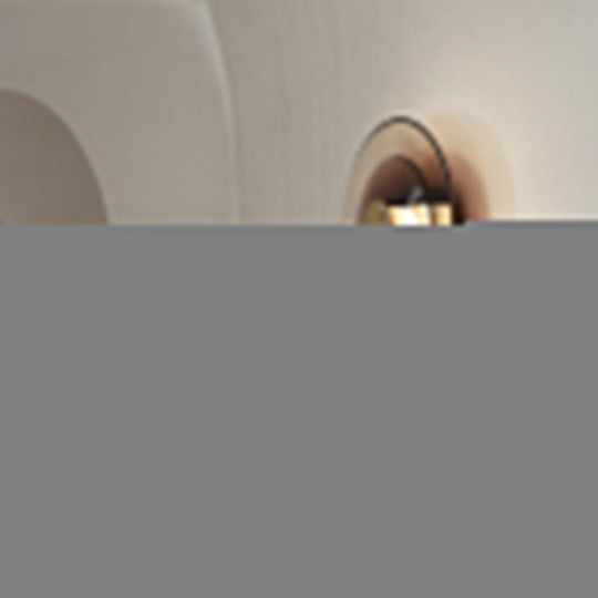 Double Layered Glass Round Nordic LED Wall Lamp