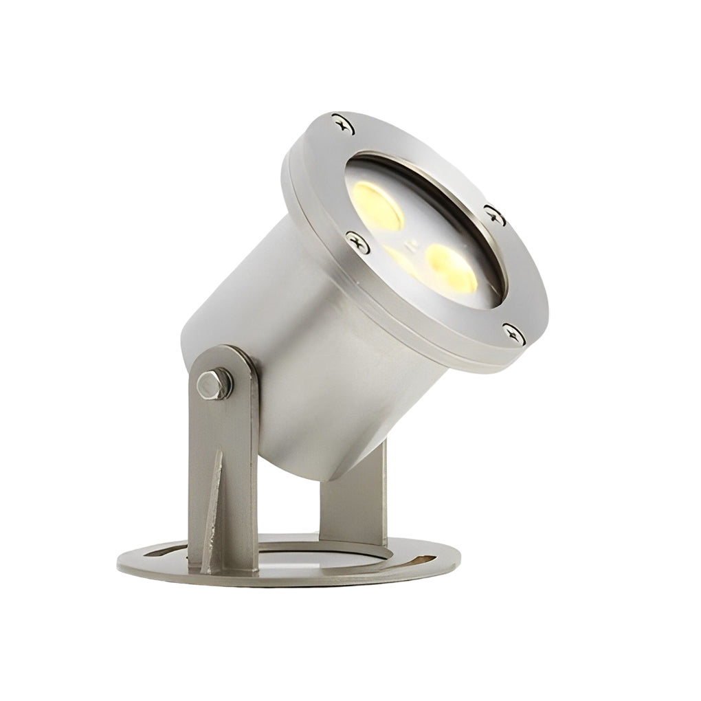 AC12V Modern LED Underwater Pool Lights – Chrome Adjustable Spot Light