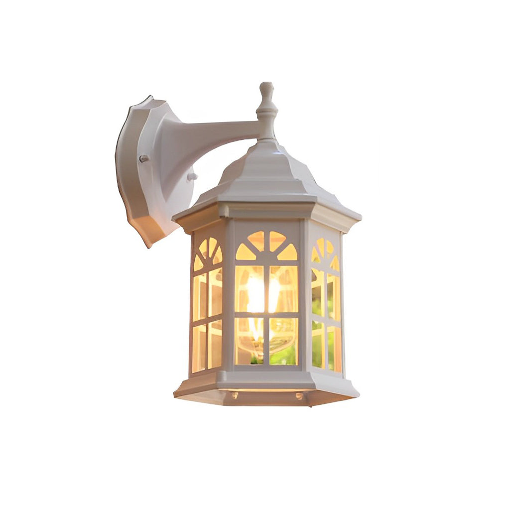 Waterproof Aluminum Alloy Glass Outdoor Wall Light