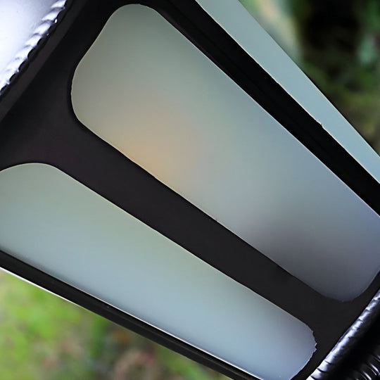 Elegant European Style Black LED Outdoor Pathway Lamp Post
