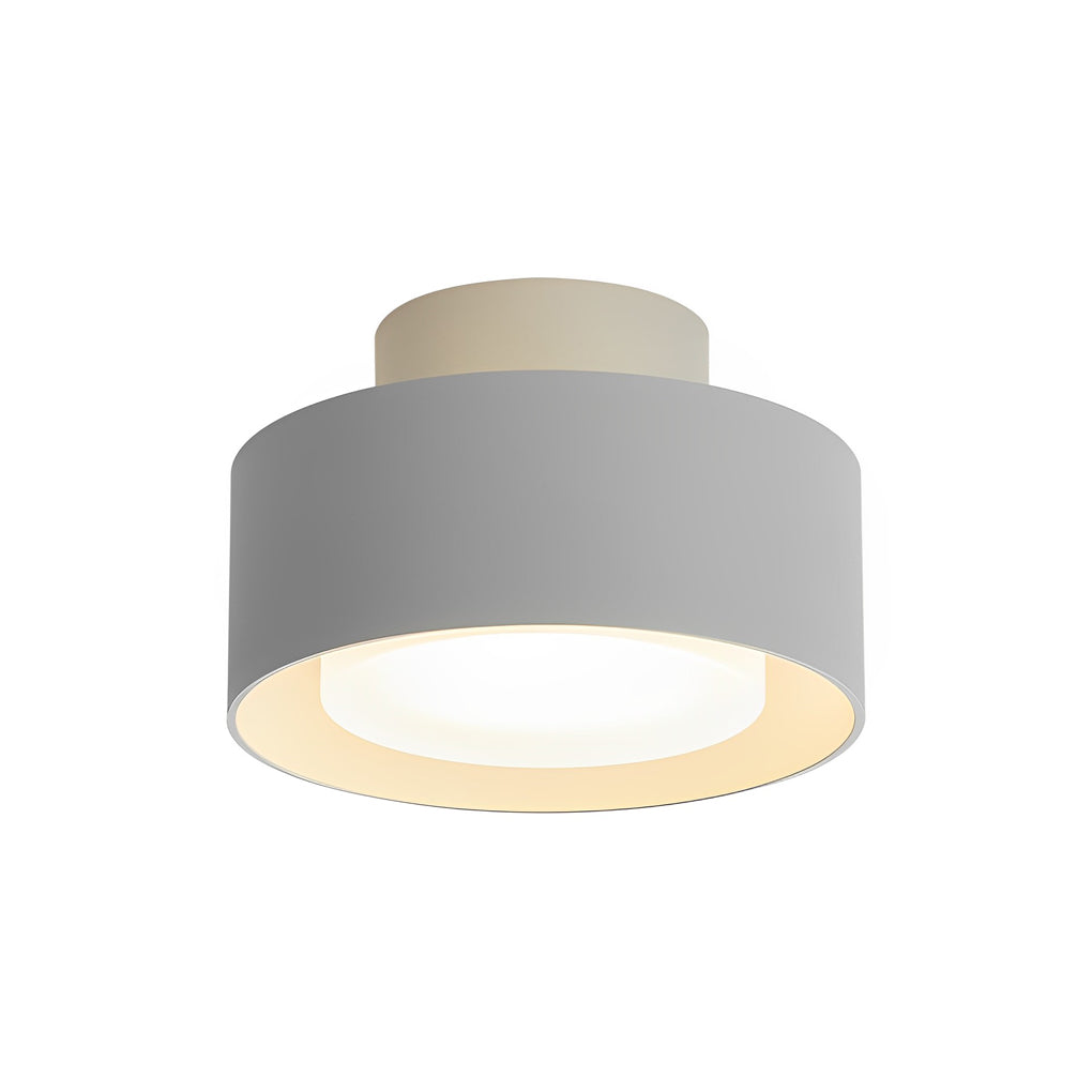 Small Round Aluminum LED Modern Minimalist Surface Mounted Ceiling Light