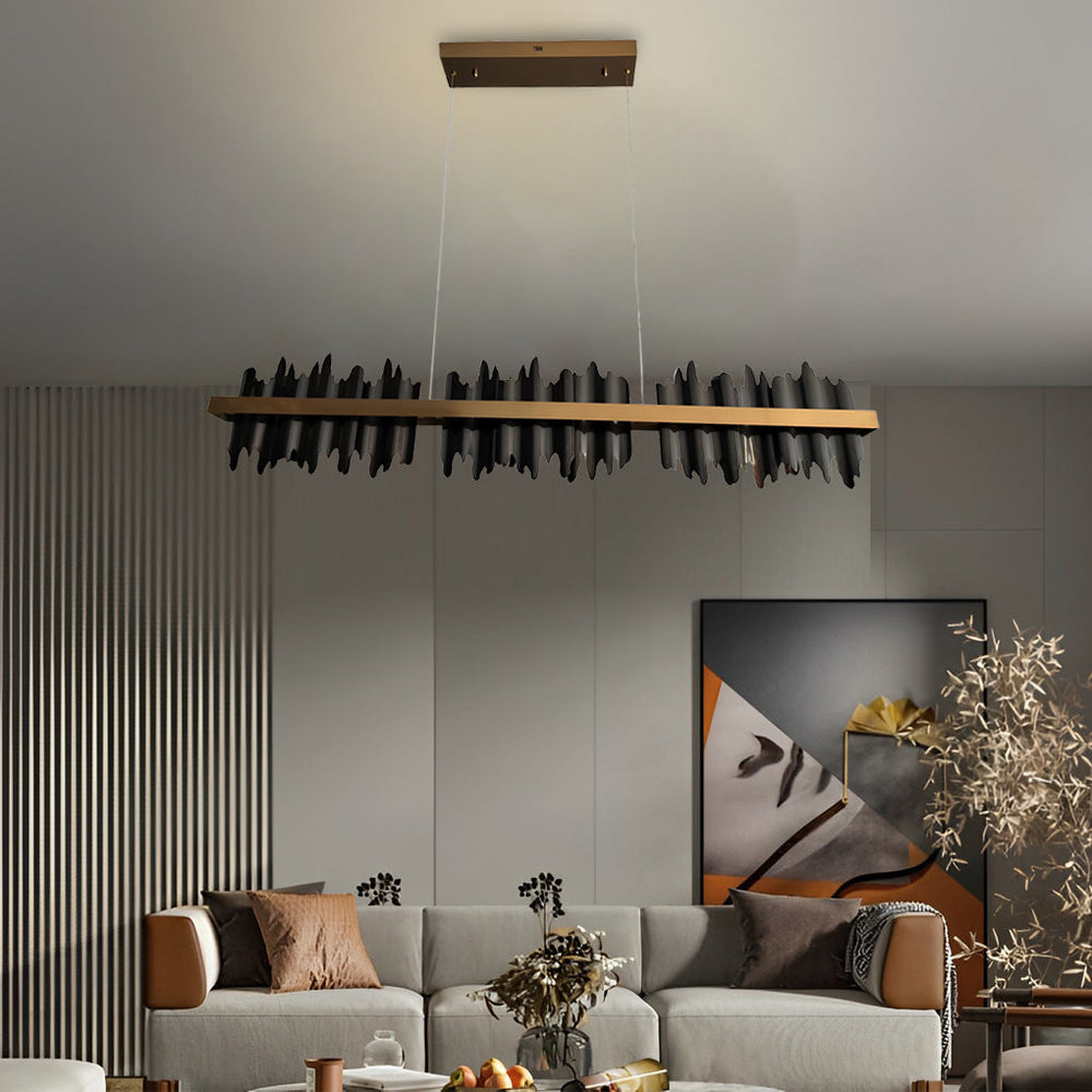 Mountains Shaped Stepless Dimming LED Postmodern Chandelier