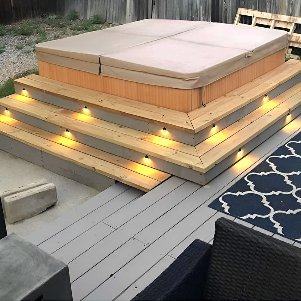 Half Moon Low Voltage LED Deck & Step Light