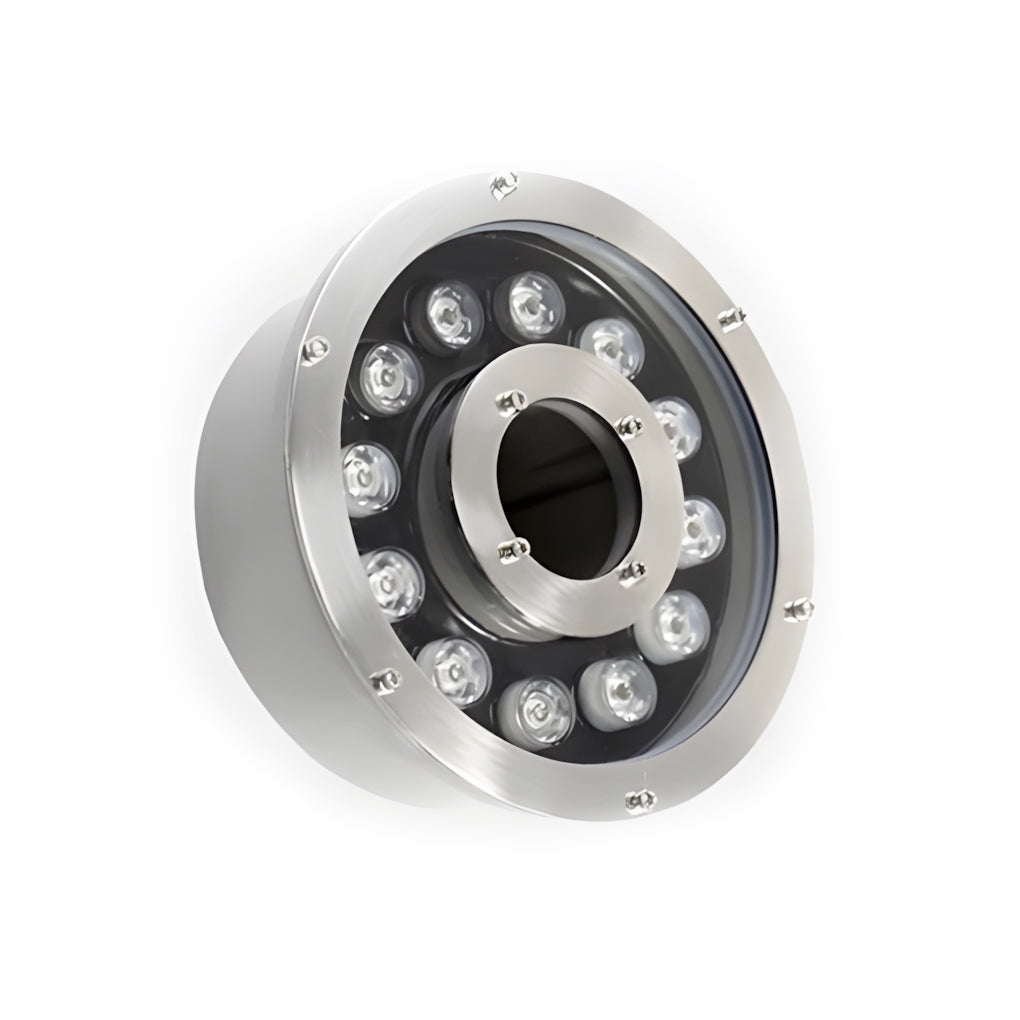 Vibrant LED Ring Pool Lights Waterproof Colorful Fountain Illumination