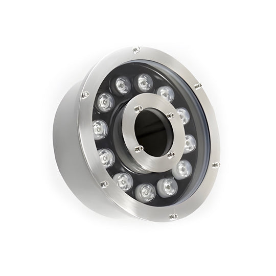 Vibrant LED Ring Pool Lights Waterproof Colorful Fountain Illumination