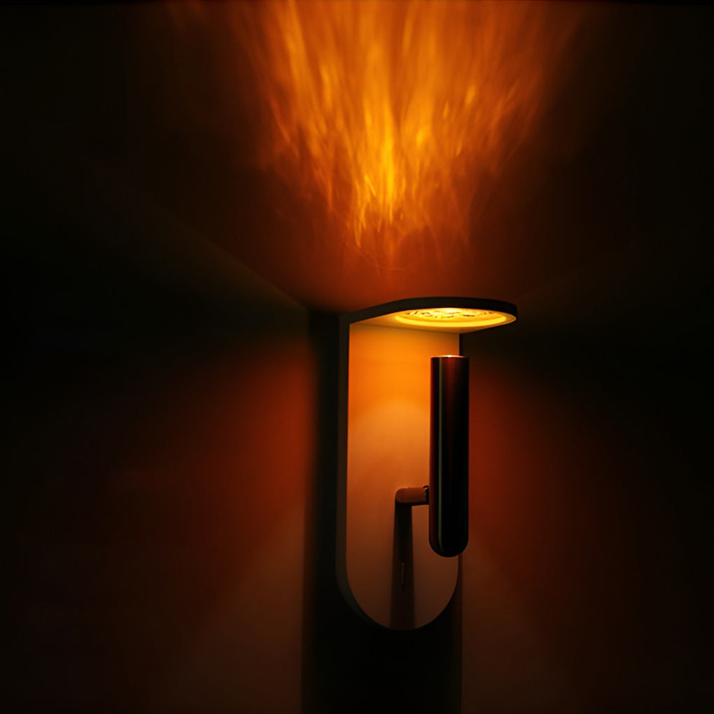 Creative 3W LED Flame Effect Nordic Wall Lamp