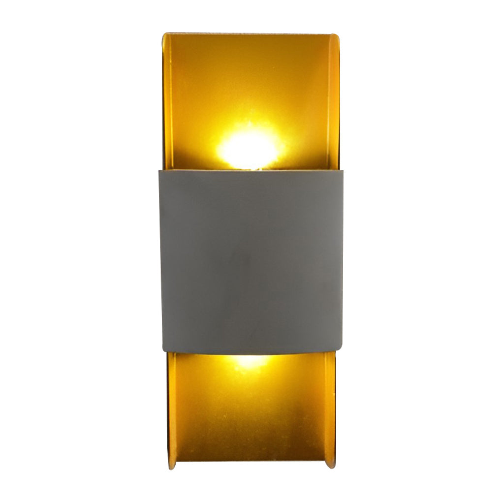 Modern LED Up and Down Outdoor Wall Sconce Waterproof Light