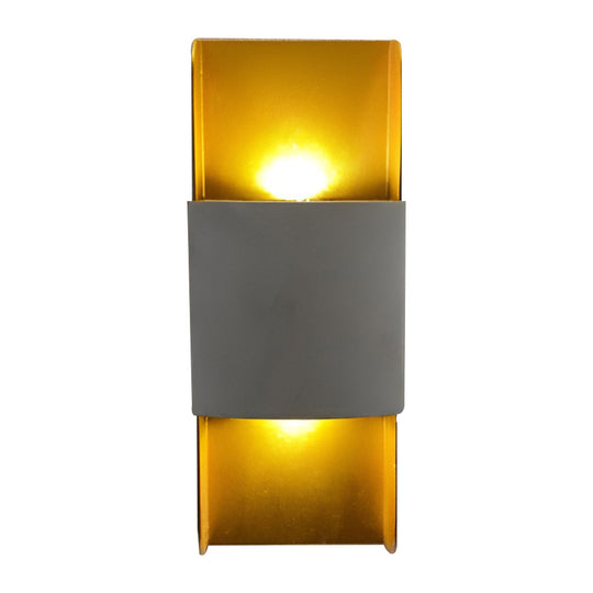 Modern LED Up and Down Outdoor Wall Sconce Waterproof Light