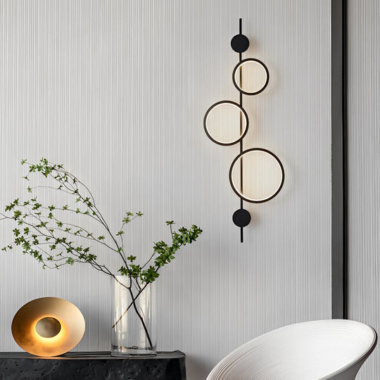 Circles Strips Creative LED Modern Wall Lamp