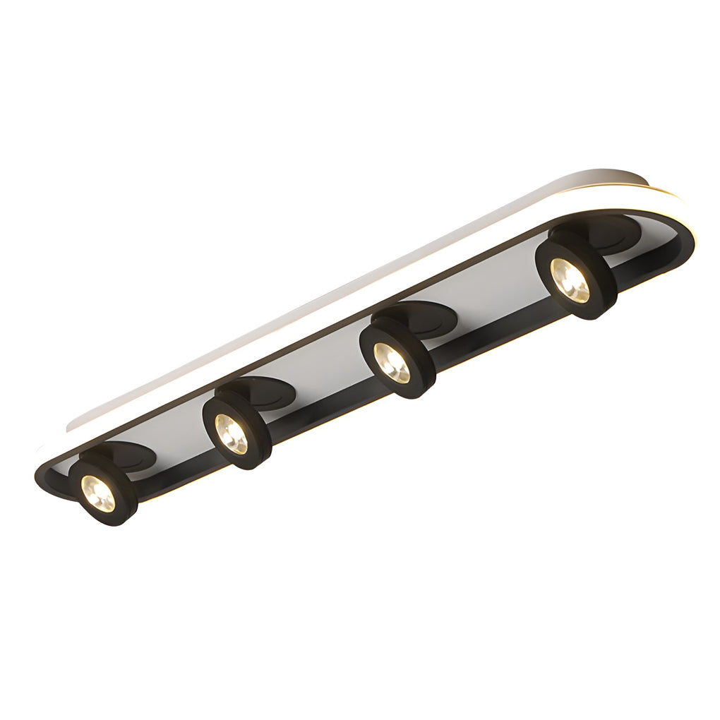 Rounded Rectangular – LED Adjustable Spotlight Modern Ceiling Light