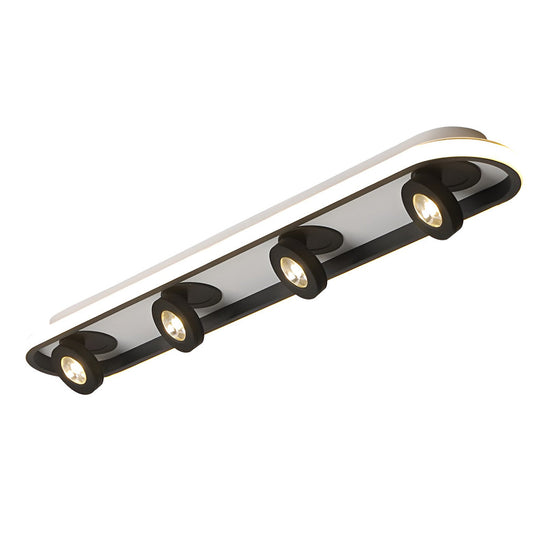 Rounded Rectangular – LED Adjustable Spotlight Modern Ceiling Light