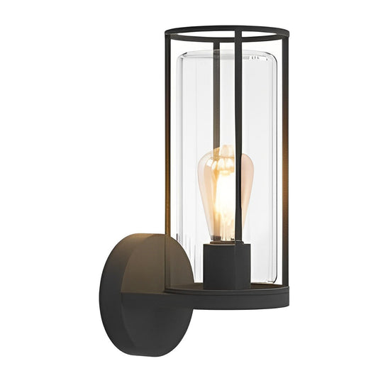 Modern Minimalist Round Outdoor Stainless Steel Light