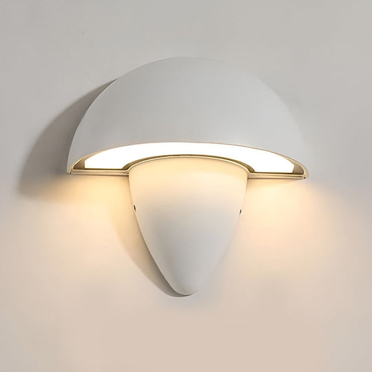 Mushroom Shaped Waterproof LED Outdoor Wall Lamp