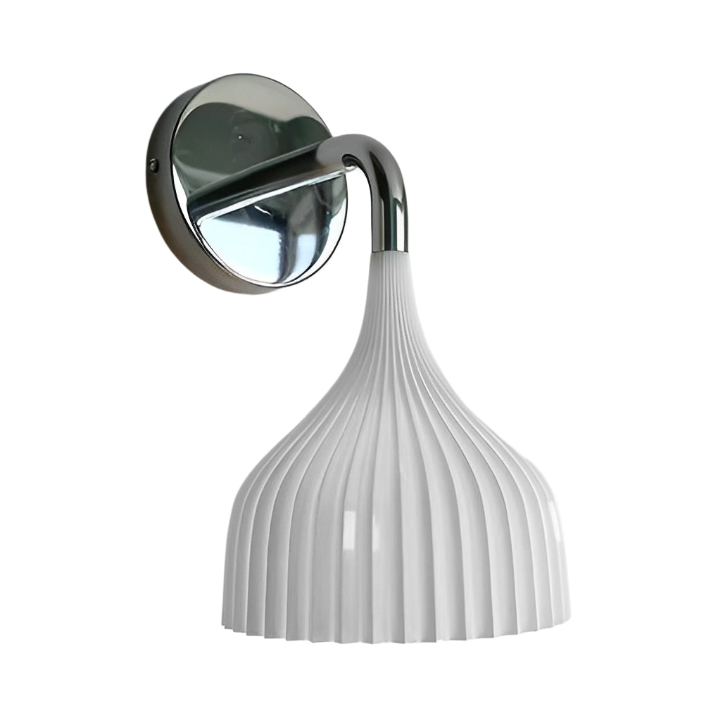 Creative Pleated Lampshade Iron Modern Wall Lamp