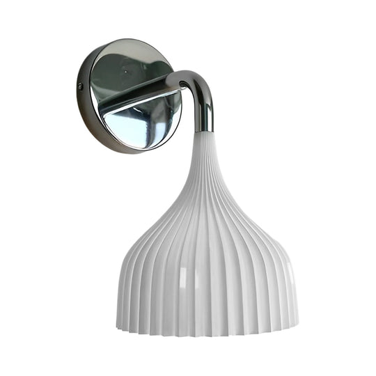 Creative Pleated Lampshade Iron Modern Wall Lamp