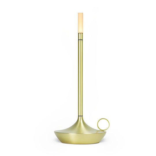 Cordless Candle Wick LED Table Lamp with Touch Dimming