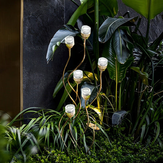 Outdoor Flower Bud LED Lawn Lights – Apple & Grape Designs