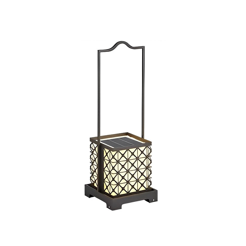 Retro Portable LED Solar Lawn Lamp – Waterproof Outdoor Light