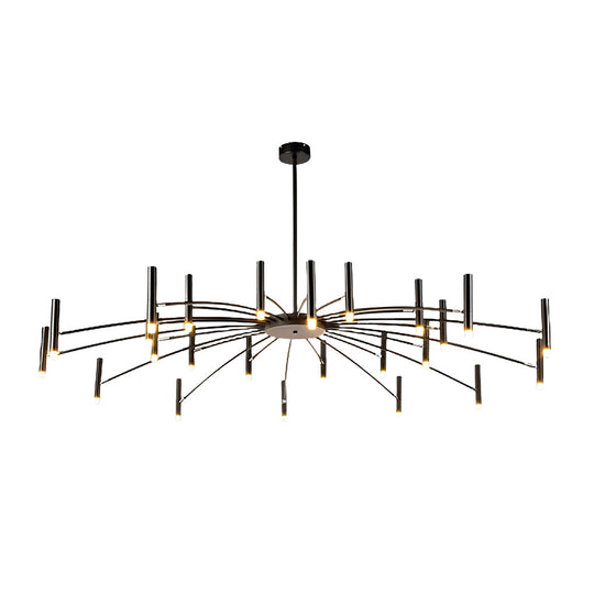 Adjustable Metal DIY Three Step Dimming LED Minimalist Chandelier