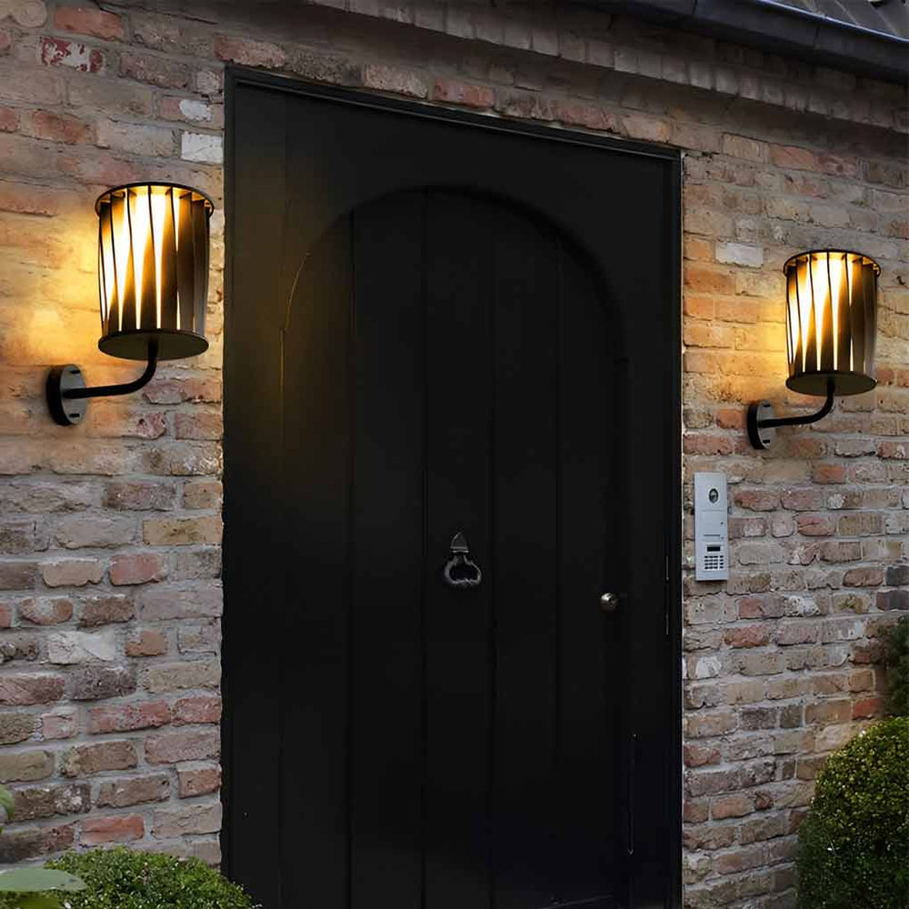Creative Twisted Modern Outdoor Waterproof Wall Lamp