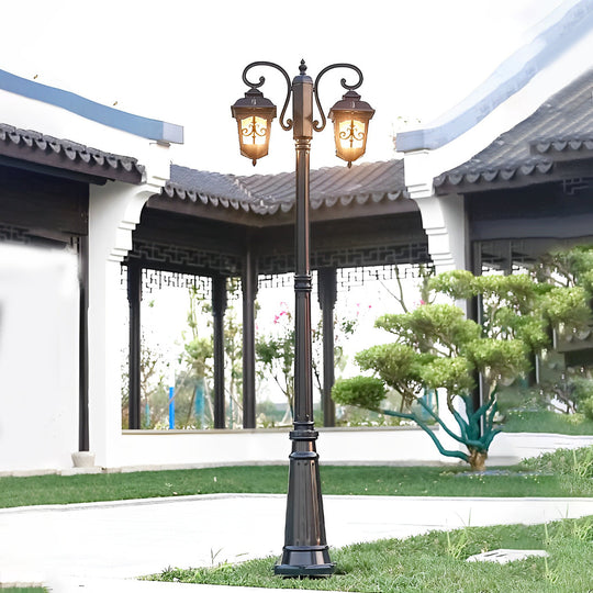2 Light Outdoor Waterproof Retro European Style Street Lights