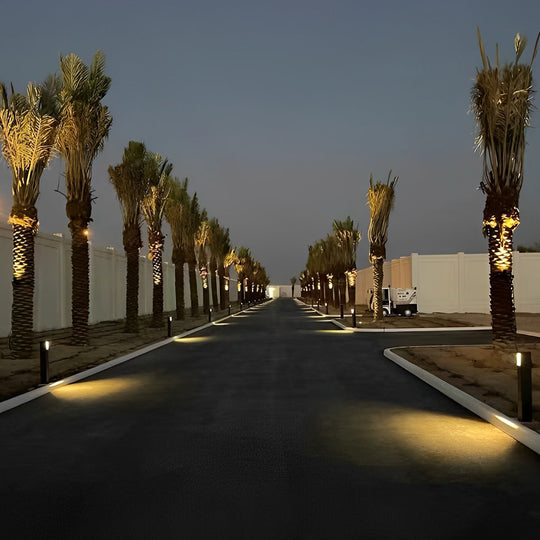 Modern LED Aluminum Pathway Light with Front Slide Design
