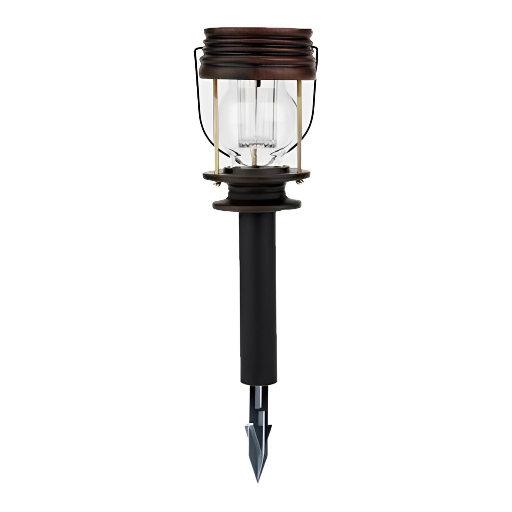 Retro Portable Waterproof Intelligent LED Solar Powered Outdoor Lights