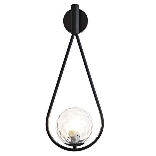 Water Drop Shaped LED Nordic Wall Lamp – Modern Wall Sconce