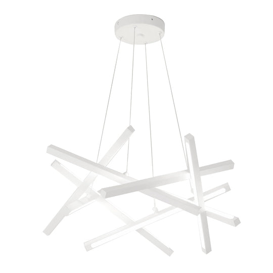 8-Light Modern LED – Sputnik Chandelier Stylish Ceiling Lighting