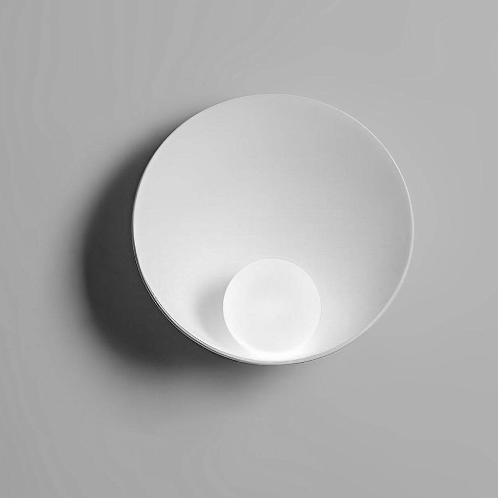 Round Resin Glass Nordic Decorative LED Wall Lamp