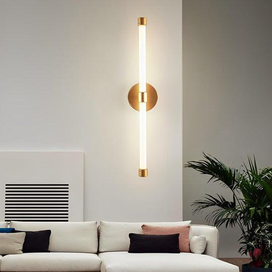 Minimalist Strip 3 Step Dimming LED Modern Wall Sconce