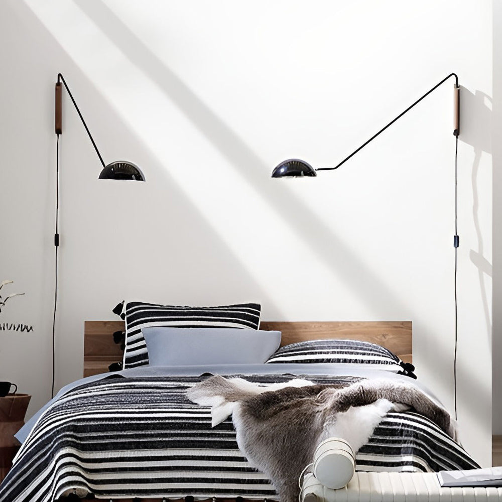Adjustable Creative Nordic Swing Arm Wall Lamp