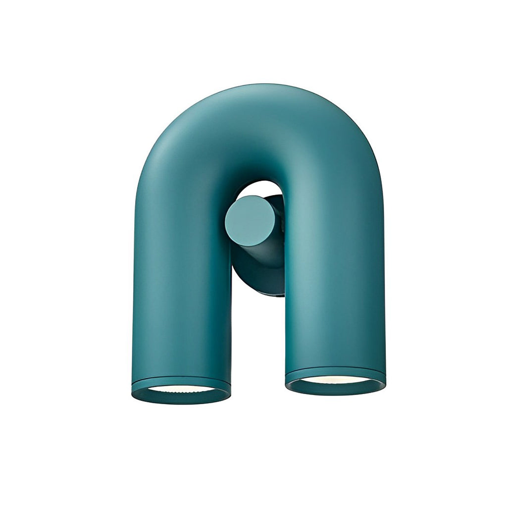 Rotatable U-Shaped Water Pipe LED Nordic Wall Lamp