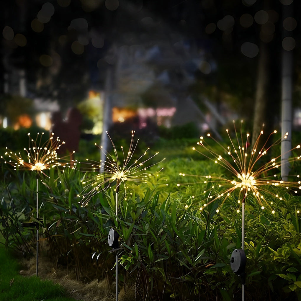 Stellar Burst Solar LED Lights 200 Dazzling LEDs for Enchanting Outdoor Ambiance