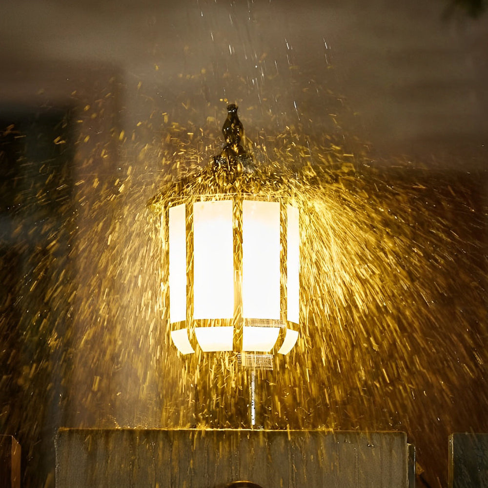Waterproof IP55 LED Retro Outdoor Fence Post Light