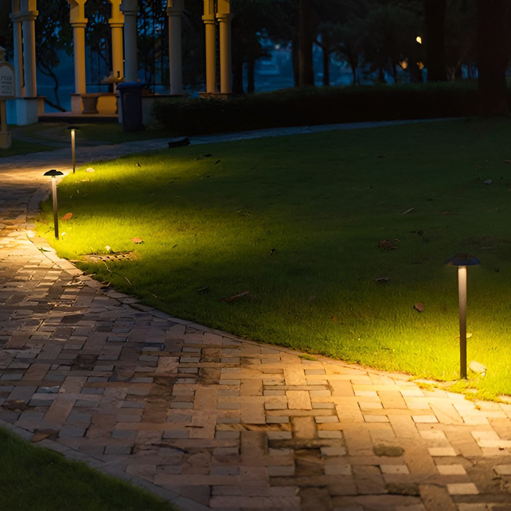Modern Mushroom LED Path Light Waterproof Outdoor Landscape Lamp
