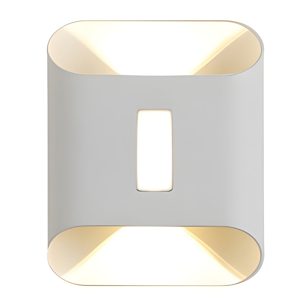 Waterproof LED Up and Down Wall Lamp Modern Outdoor Wall Sconce