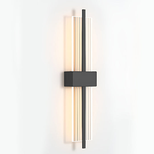 Creative Rectangle Warm Light Postmodern Wall Lamp