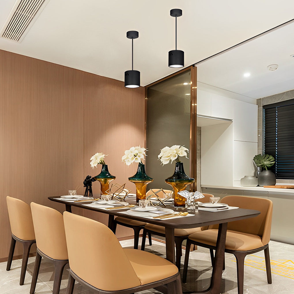 Cylindrical LED Modern Surface-Mounted Hanging Downlight COB Spotlight