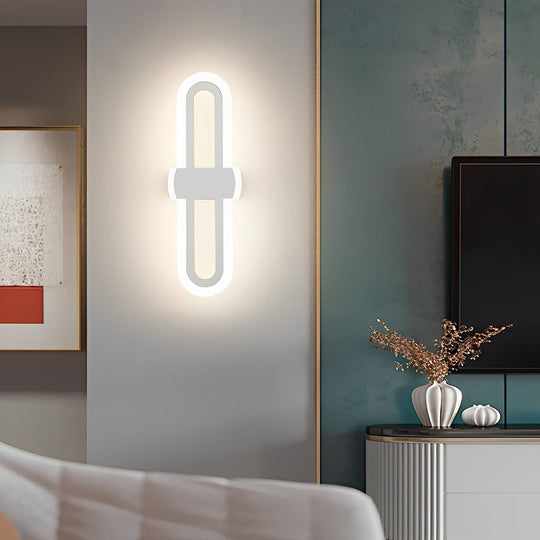 Rounded Rectangular Creative LED Modern Wall Lamp