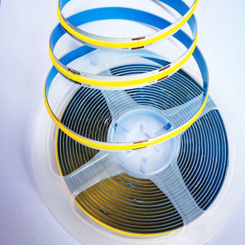 Flexible COB LED Strip Lights Waterproof Spotless Design