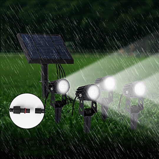 4 In 1 Adjustable Solar Outdoor Spotlight 100 200 Lumens
